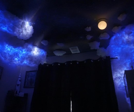 Thunderstorm Clouds With Lightning and Sound