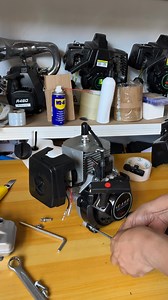 Installation of Pipe for 71cc engine. Under engine version. | PED Station PH