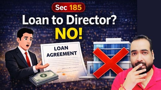 Section 185 Explained | Loans to Directors NOT Allowed? | CA Ankush Jain
