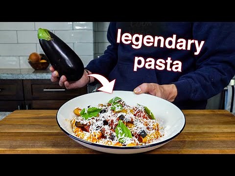This Eggplant Pasta is One of Italy's Most Legendary Pasta
