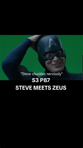 Replying to @Maddie S3 P87 - Steve meets Zeus #loki #buckybarnes #thor #captainamerica #playdate