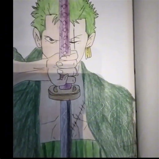 zoro drawing ‪@ArtSimple‬ #drawing#myart#sketch#anime#one
