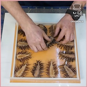 25M views · 369K reactions | What an Amazing Pinecone Clock ! 朗 | Simple | Facebook