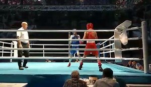 ASBC Asian Confederation Schoolboys Boxing Championships in Kuwait City - Day3 - Uzbekistan's Lazizbek Tulkinov defeated Nepal's Chhiring Wangdi Sherpa at the 49kg weight class #boxing #ASBC2019 #ASBCSchoolboys2019 #Kuwait2019 #AsianSchoolboys #2005boxers #2006boxers #schoolboysevent #Day3 #Uzbekboxing #Tulkinov #KuwaitCity #Asianfamily #ASBC @asbc_official | Asian Boxing Confederation