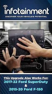 2018-2021 Ford Expedition - 8" to 12″ Sync 4 Touchscreen Retrofit Upgrade Installation #shorts