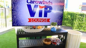 The VIP Lounge at #Carowinds is now open. Enjoy shade, snacks and beverages at this exclusive amenity. Purchase access to the VIP lounge in-park. Included with admission for Prestige Passholders. | Carowinds