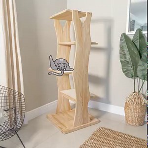 "5 Stars! This cat tree is the purr-fect place to clean my 🍑!" - Milton the Cat Psst - Save $100 on The Mega Perch Cat Tree with CODE: 'MEGACAT' at checkout! Shop This Deal ➡️ https://bit.ly/3mTnF5b | Meowingtons