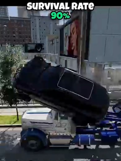 BeamNG Car Crash Survival Challenge