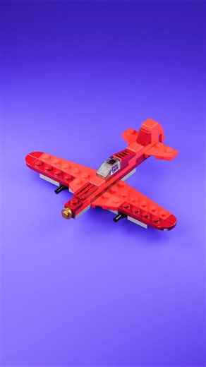 LEGO Fiat G.55 Centauro MOC ✈️ Mini Bricks WWII Aircraft