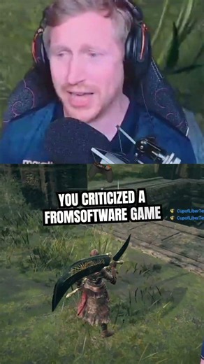 If you want to find the most sensitive people on earth just criticize a from software game