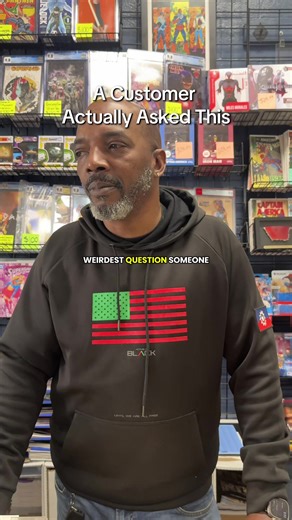 Running a comic shop means hearing some wild questions, but this might be one of the weirdest ones I’ve heard. #comicshop #comics #geek #questions