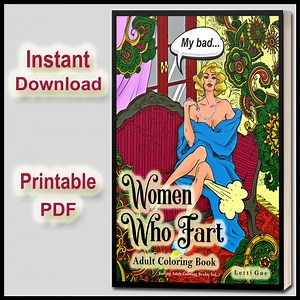 Funny Adult Coloring Pages | Sarcastic Art (PDF Pattern) - Etsy