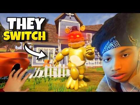 HELLO NEIGHBOR BUT NEW ANIMITRONICS SPAWN EVERY 60 SECONDS!