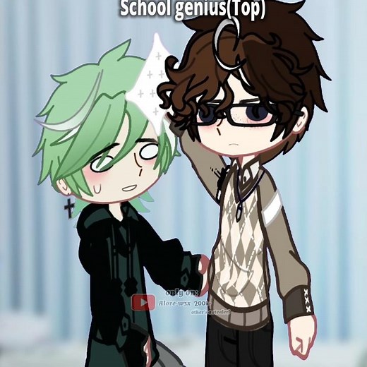 School bully × school genius 🫶♥️ #bl #gacha #gachabl #gachatrend #gachameme #gachaedit #blgacha