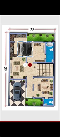 5 Marla House 3D Map: Architectural Design Tutorial
