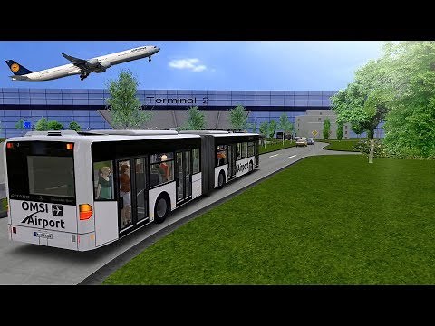OMSI 2 Airport Rundfahrt übers Vorfeld und die Terminals ☆ Let's Play OMSI 2 | #652