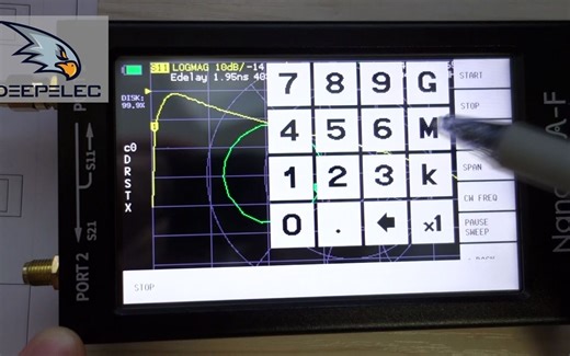 使用 NanoVNA-F 的 TDR 功能测量电缆的物理长度和 RF Demo Kit 实验