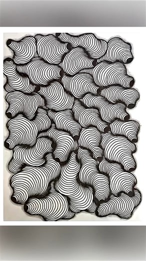 Satisfying Drawing Patterns With Pen | Viral Art | Stress Relief | Traditional Music | Samvi Art’s