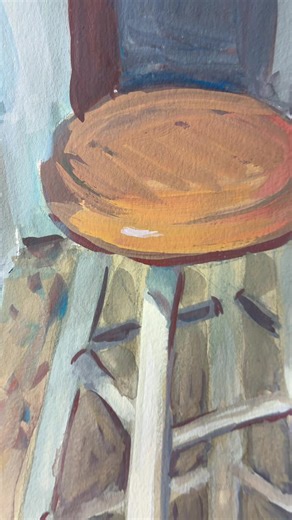 Stool #drawing #Painting