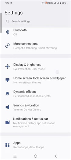 How to Enable Eye Protection in Vivo Y56 5G for late night studies | Reduce Eye Strain #shorts #gyan