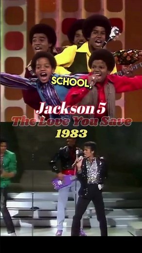 The Jackson 5 Evolution: 'The Love You Save' 1970 Vs 1983 #70smusic #lovesong #pop #lyrics #jackson5