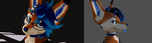 VRChat Brushable Hair - Flavour