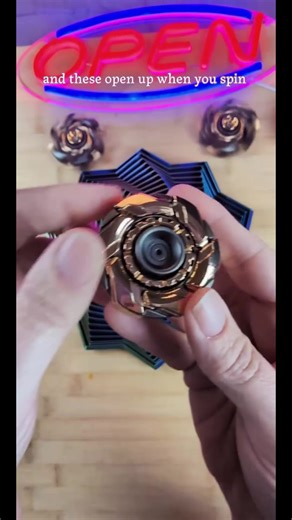 Expanded Sensory Fidget Star with Handle - Very Satisfying Sight and Sound with Hypnotizing Visual Fidget Toy