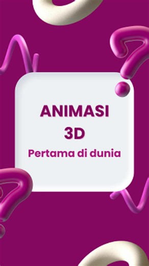 Tahukah kamu? Animasi 3D pertama di dunia dibuat tahun 1972 dan hanya menampilkan... tangan! 🖐️ Judulnya A Computer Animated Hand, karya Ed Catmull—yang kelak menjadi pendiri Pixar. Animasi ini jadi tonggak awal lahirnya dunia animasi digital modern! Dari tangan sederhana, lahirlah teknologi yang mengubah dunia film animasi.✨ #Animasi3D #SejarahAnimasi #ACAH1972 #PixarHistory #EdCatmull #FaktaFilm #MovieTrivia #Film3D #KontenEdukasi #ReelsFakta