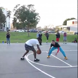 Professor 1v1 vs 6'4" Smack Talker in Los Angeles Hood | Grayson 'Professor' Boucher