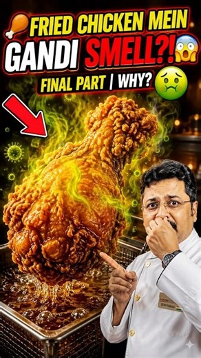 Why Does Fried Chicken Smell Bad? Final Part | Chef Secrets to Avoid Cross Contamination