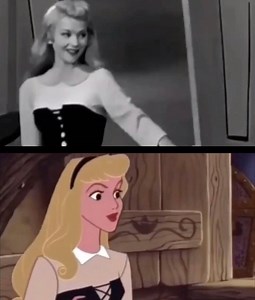 24K views · 547 reactions | A real life Disney princess ✨ Helene Stanley was the live action model for Aurora in Sleeping Beauty (1959), Cinderella (1950) and Anita from 101 Dalmatians (1961). Here discribed by Directing Animator, Marc Davis. | Secret Cinema | Facebook