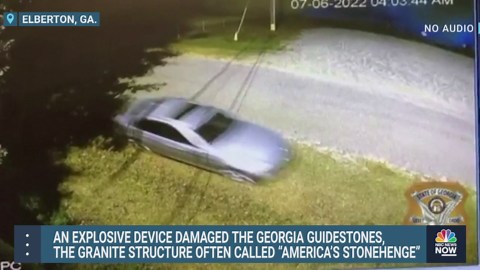 Georgia Guidestones monument is destroyed after explosion