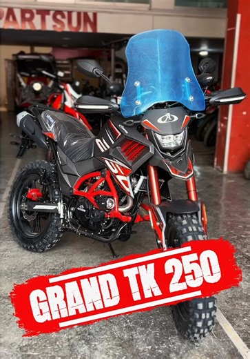 Conoce la importancia de las barras invertidas en una moto y porque nuestra GRAND TK 250 tiene todo lo que estás buscando💪 ✅250cc/ 4 válvulas ✅Disco de freno delantero y posterior ✅Barras Invertidas ✅Luces 100% Led 📍Ubicanos en Ate, en Parque Industrial el Asesor, Calle 6 📲 Ponte en contacto con nosotros escribiendo al WhatsApp 51 922 913 972 o déjanos un comentario y nos pondremos en contacto contigo #artsun #motosperu #motos