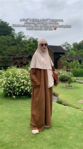 ilma husna | kita usahakan yg terbaik yg kita bisa yaaa, semangaat berproses 🫶🏻 ghalia dress @elhusna.official | Instagram