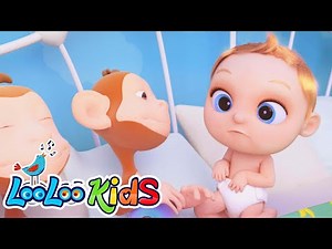 Ten in The Bed and Five Little Ducks Preschool and Nursery Rhymes Music - LooLoo Kids