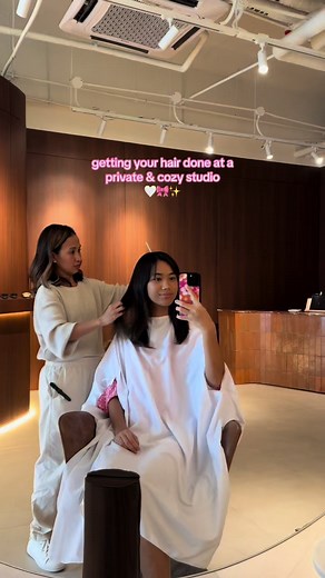 studio suyen is THAT salon for me 🥹🫶 loved the ambiance & i feel so relaxed while getting my hair done hehe