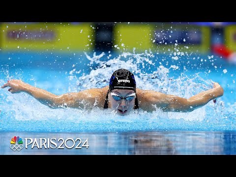 Gretchen Walsh breaks the WORLD RECORD in women's 100m fly at Olympic Trials | NBC Sports