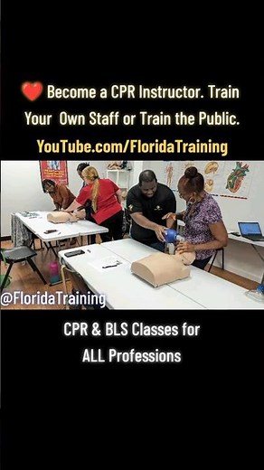 ❤️ A Day In the Life of a CPR/BLS Instructor Trainer (Faculty) - Become a CPR Instructor