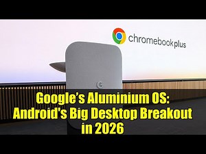 Google’s Aluminium OS: Android's Big Desktop Breakout in 2026