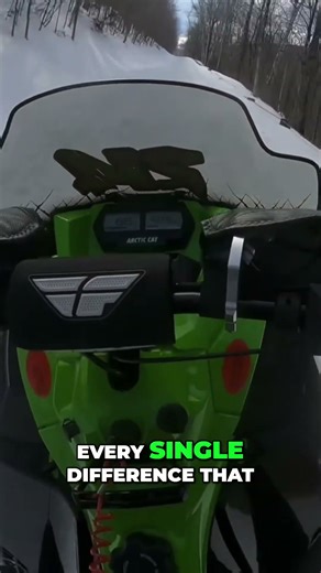 Snowmobile Skis: Darting and Lack of Feedback Explained! #shorts