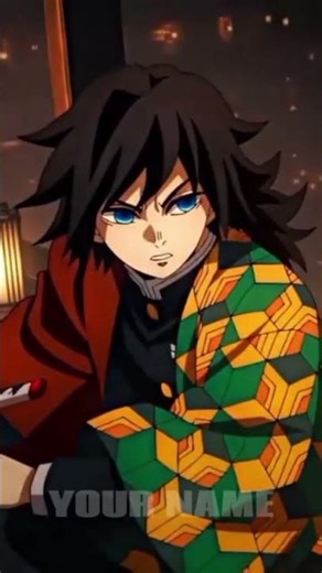 when giyu applies demon slayer mark☠️💀#demonslayer#giyu#