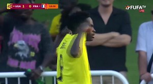 🔂 James Bogere’s first-half goal for Uganda U-17 against France U-17 #UGAFRA | #U17WC | Federation of Uganda Football Associations (FUFA)