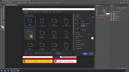 Photoshop Banner Design Tutorial for Graphic Designers