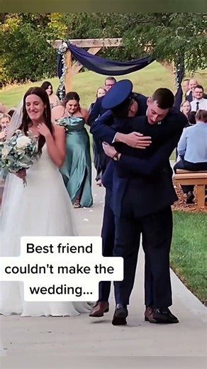 Soldier Surprises Bride and Groom at Their Wedding — The Most Unexpected Moment! 💍#WeddingSurprise