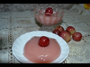 Easy Grape Pudding Recipe !!!!