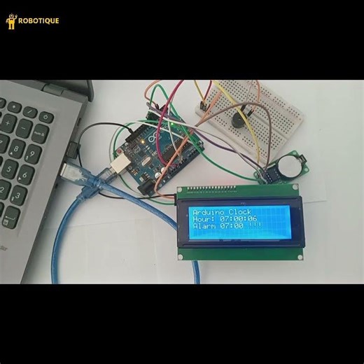 #arduino #project : Alarm Clock with DS1302 RTC Module #shorts