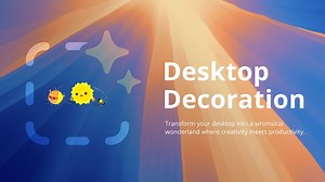 🖥️ Desktop 3D Decoration App ✨