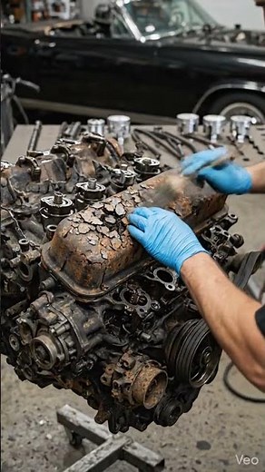 Old Rusty Engine Restoration – Full Rebuild Process