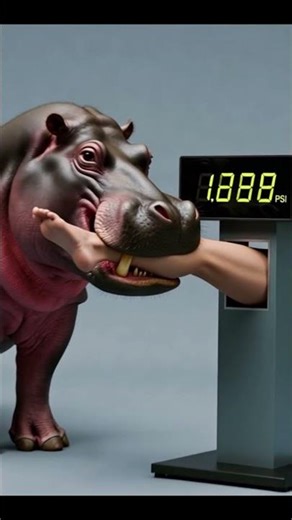 One Bite From a Hippo = Broken Bones