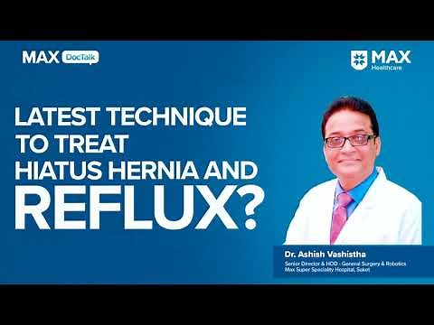Robotic Nissen Fundoplication for Hiatus Hernia and Reflux│ Dr. Ashish Vashistha│Max Hospital, Saket